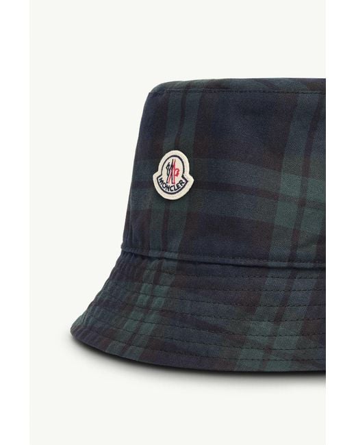 Moncler Blue Bucket Hat