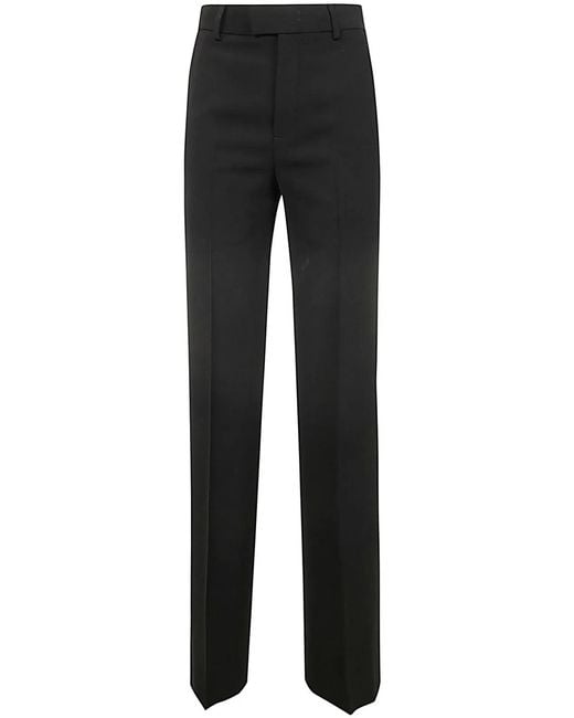 Ann Demeulemeester Black Maaike Flared Leg Comfort Trousers