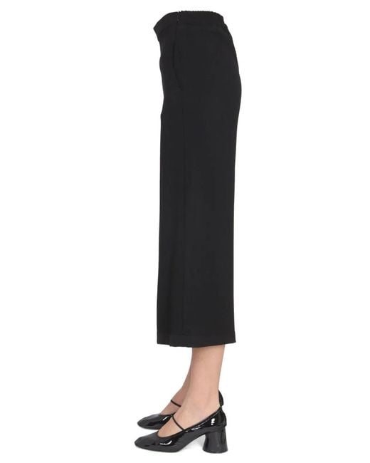 Stefano Mortari Black Cropped Pants