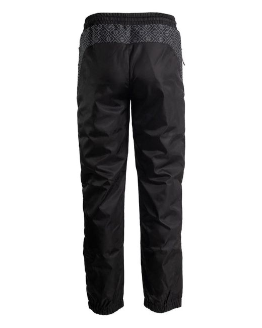 Casablanca Black Logo-Patch Track Pants for men