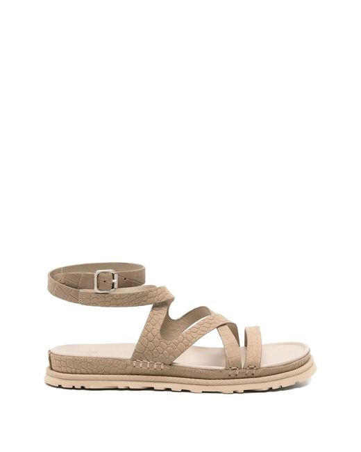 Ugg Natural W Goldengaze Embossed Ankle Wrap
