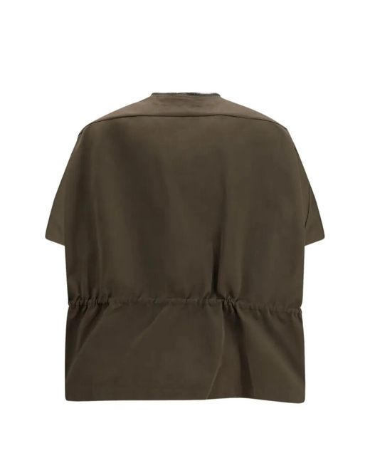 Rick Owens Green "Sail" Jacket