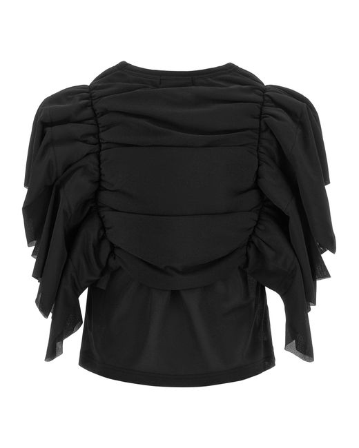 Comme des Garçons Black Polyester Pattern Shirt