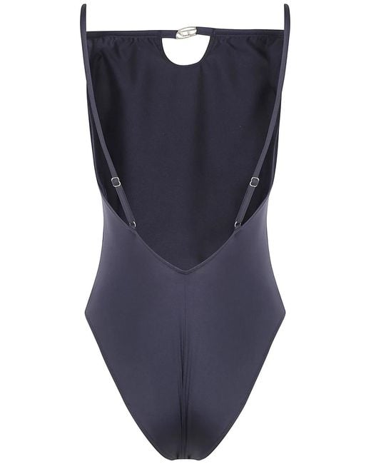 DIESEL Blue Kiara Stretch Bodysuit