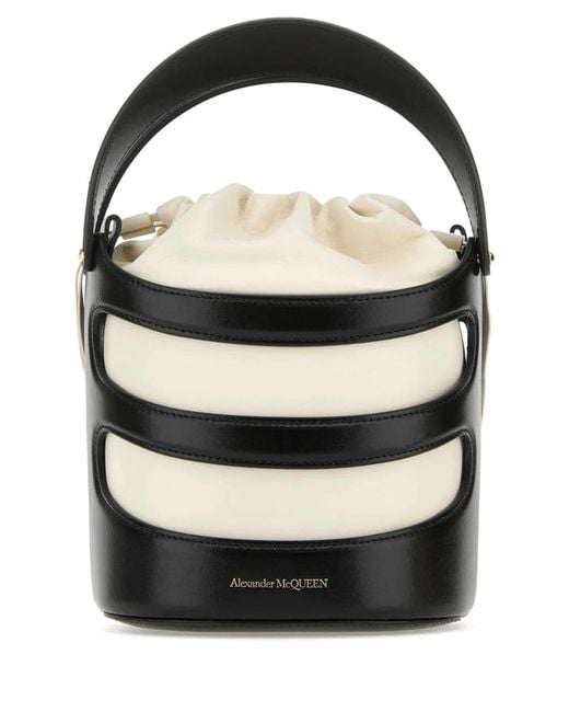 McQueen Black Shoulderbags