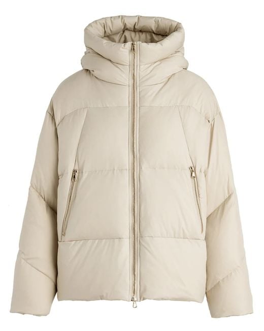 Tatras Natural Hooded Padded Coat