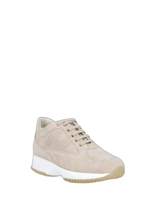 Hogan White Interactive Sneaker For