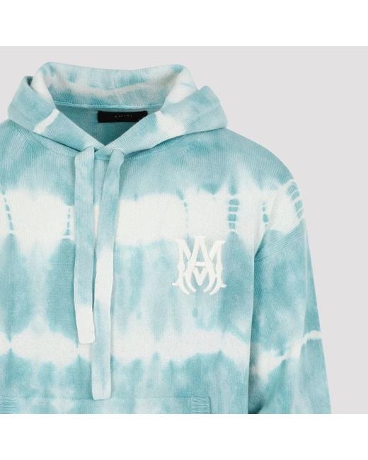 Amiri Blue Ma Tie Dye Hoodie for men