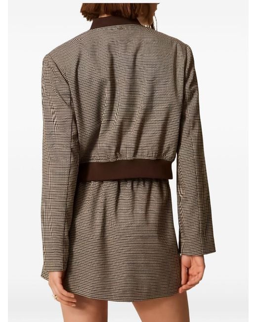 Twinset Gray Polyester Skirt