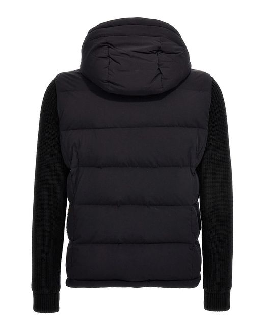 Moorer Black Foscolo Down Jacket for men