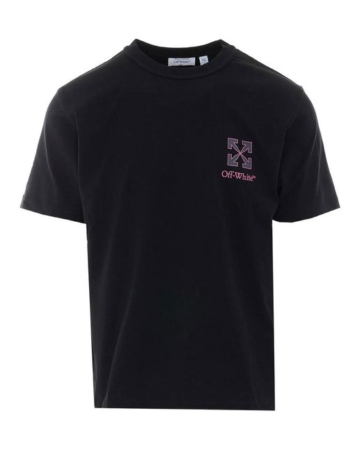 Off-White c/o Virgil Abloh Black Small Arrow Regular T-Shirt for men