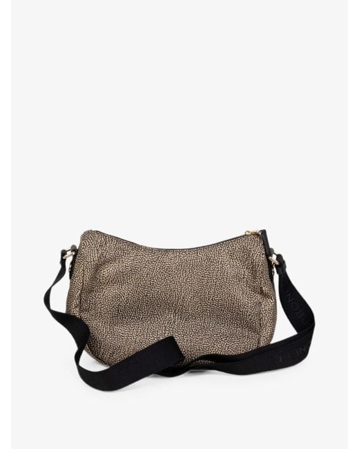 Borbonese Gray Luna Small