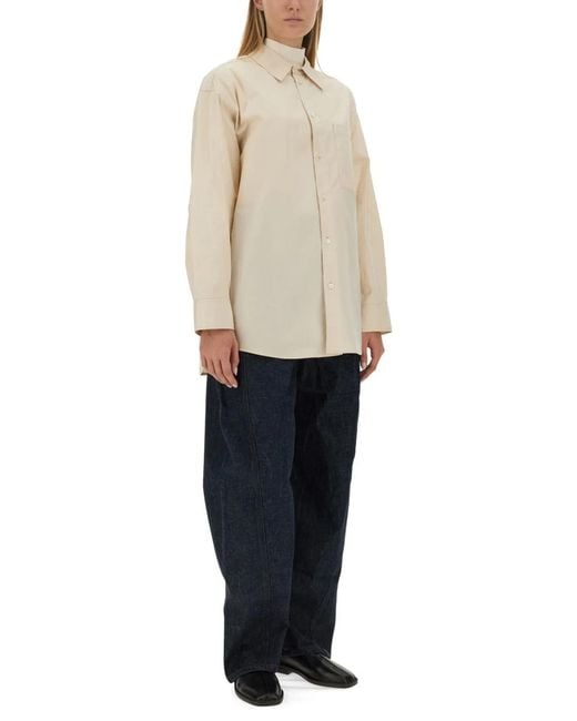 Lemaire Natural Long Shirt