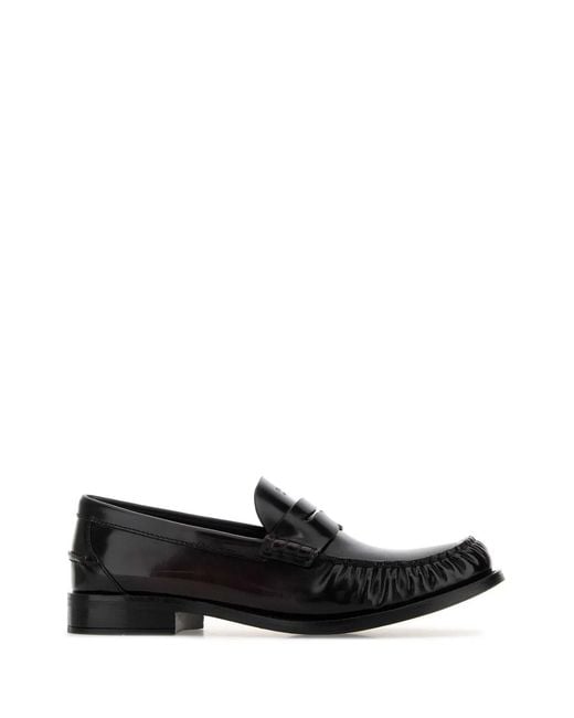 Prada Black Mocassini