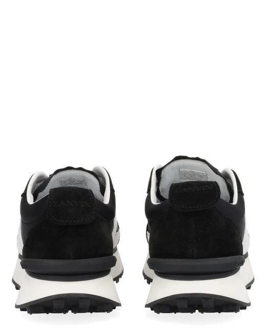 Lanvin Black Sneaker "Bumpr"