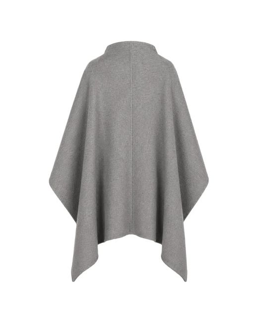 Alberta Ferretti Gray Wool Scarf