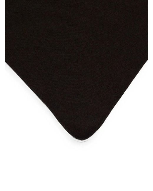 Brunello Cucinelli Black Cashmere Foulard