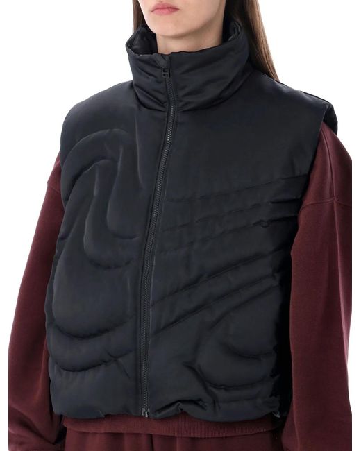 Nike Blue Swoosh Series Oversized Down Vest