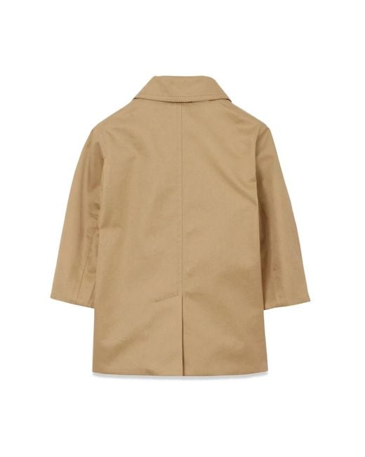 Burberry Natural Check Reversible Cotton Raincoat