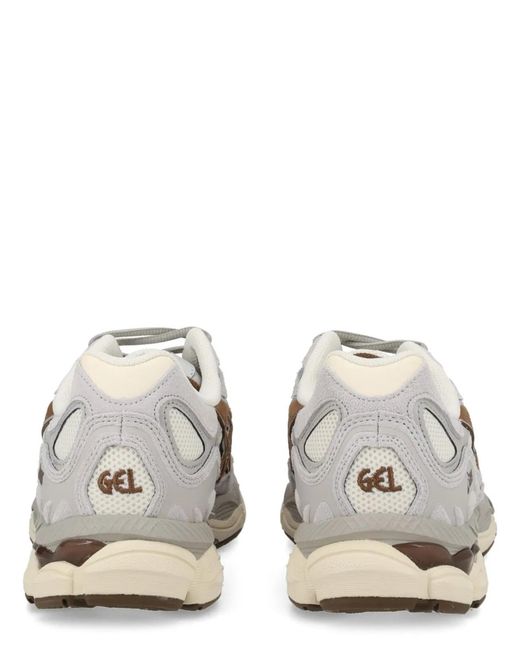 Asics White Leather Sneaker
