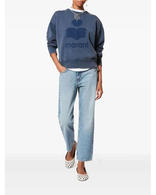 Isabel Marant Blue Cotton Jersey