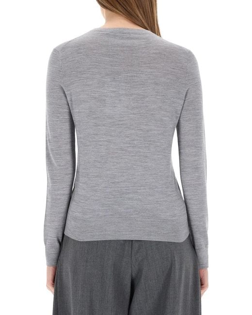 Theory Gray Wool Jersey