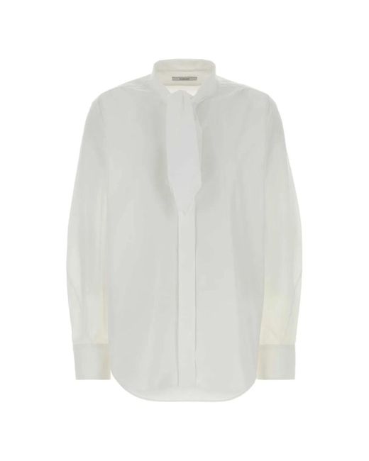 Givenchy White Long-Sleeve Shirt