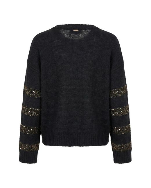 Twinset Black Sandy Wool Sweater