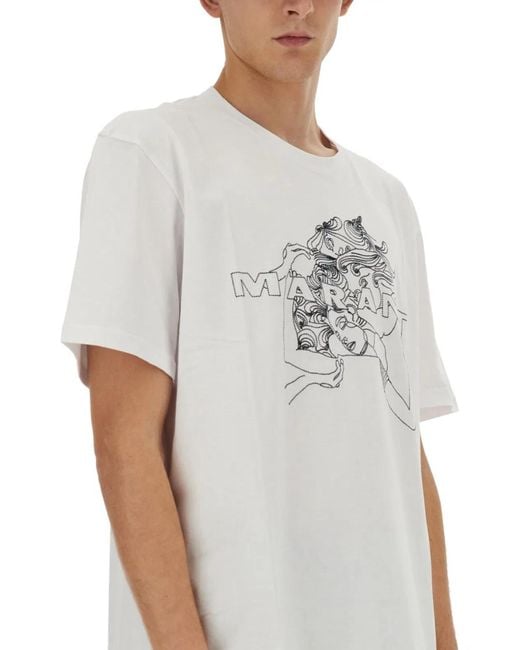 Isabel Marant Gray T-Shirt Honore for men