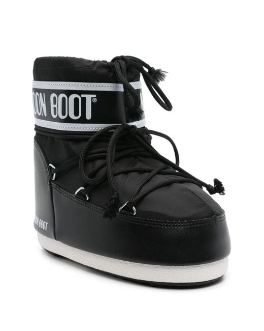 Moon Boot Black Icon Low Boots