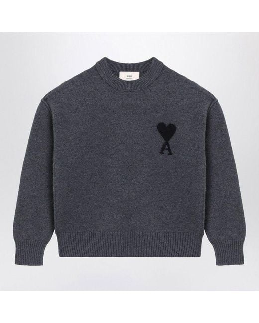 The Attico Black Leather Ankle Boots 'Robin'