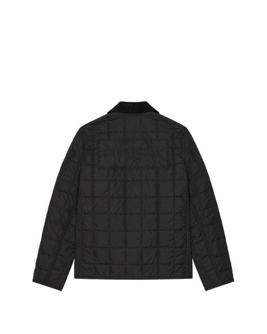 Givenchy Black Quilted Jacket for men
