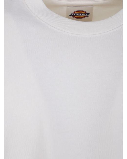 Dickies White "Mineral Heavyweight" Short Sleeves T-Shirt