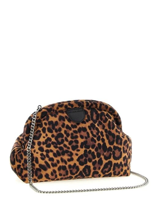 Stella McCartney Brown Clutch Falabella Soft
