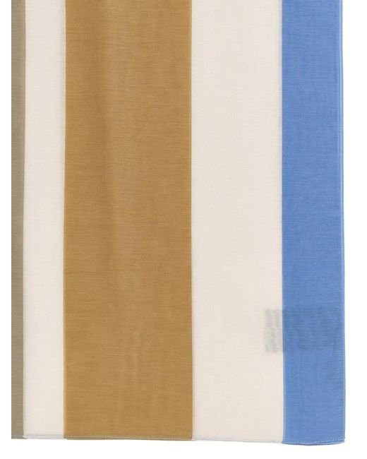 Saint Laurent Blue 'Cassandre' Stole