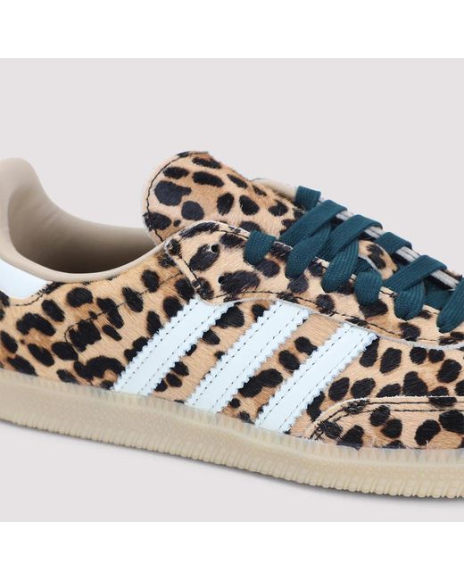 Adidas Originals Multicolor Magic Leather Samba Leo Sneakers