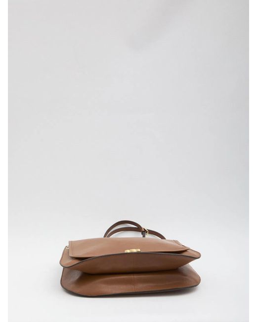 Céline Brown Companion Saddle Bag