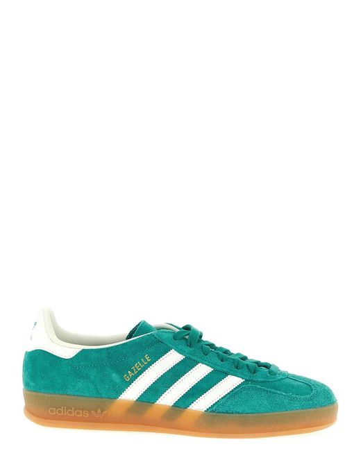 Adidas Originals Green 'Gazelle Indoor' Sneakers for men