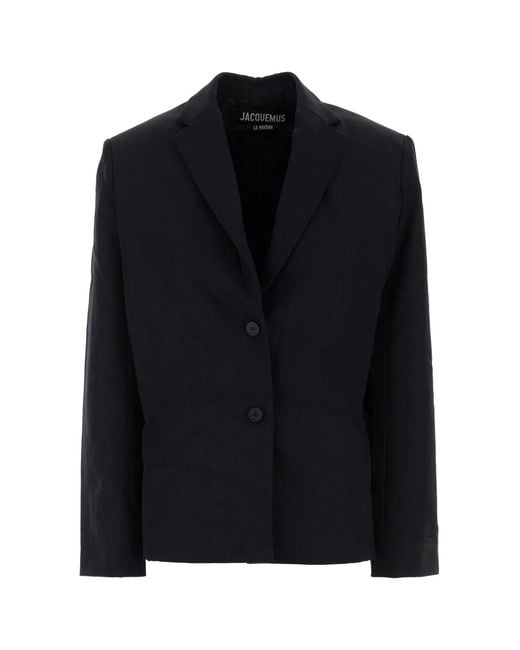Jacquemus Black La Veste Carree