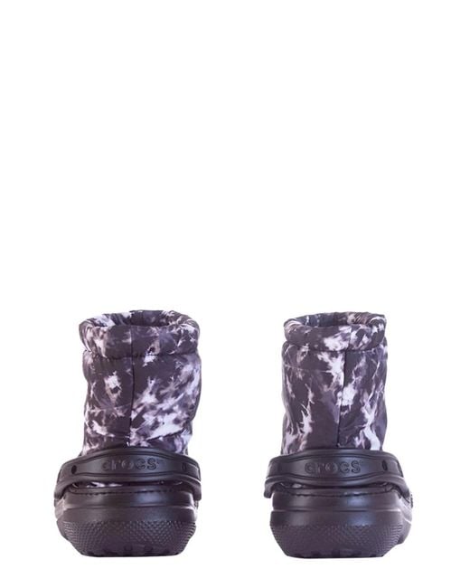 CROCSTM Purple Tye Dye Lined Boot