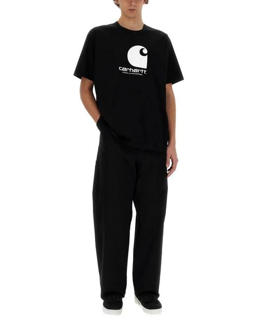 Junya Watanabe Black X Carhartt T Shirt for men