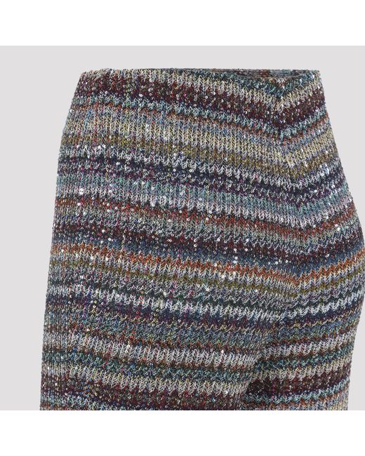 Missoni Gray Multi Caperdoni Pants