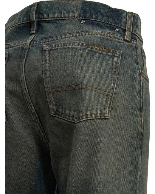 Golden Goose Deluxe Brand Gray "Journey" Straight-Leg Jeans for men