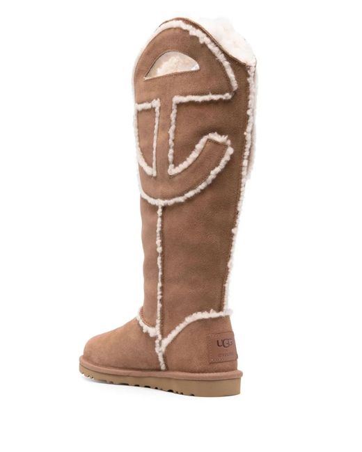Ugg Brown X Telfar Suede High Boots for men