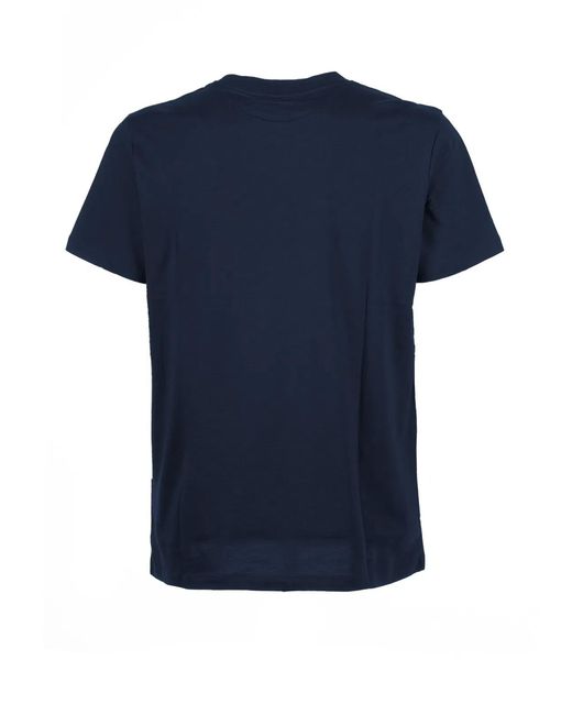 Peuterey Blue T-Shirt With Pocket for men
