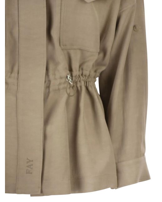 Fay Natural Overshirt