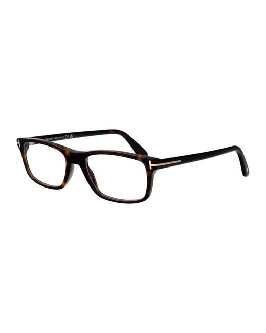 Tom Ford Brown Acetate Glasses for men