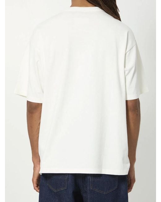 Maison Margiela White Double-Layer T-Shirt for men