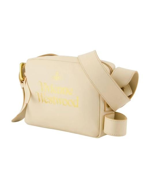 Vivienne Westwood Natural Carrie Camera Shoulder Bag