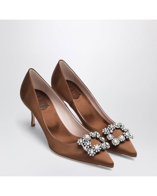 Roger Vivier Brown Efflorescence Pumps